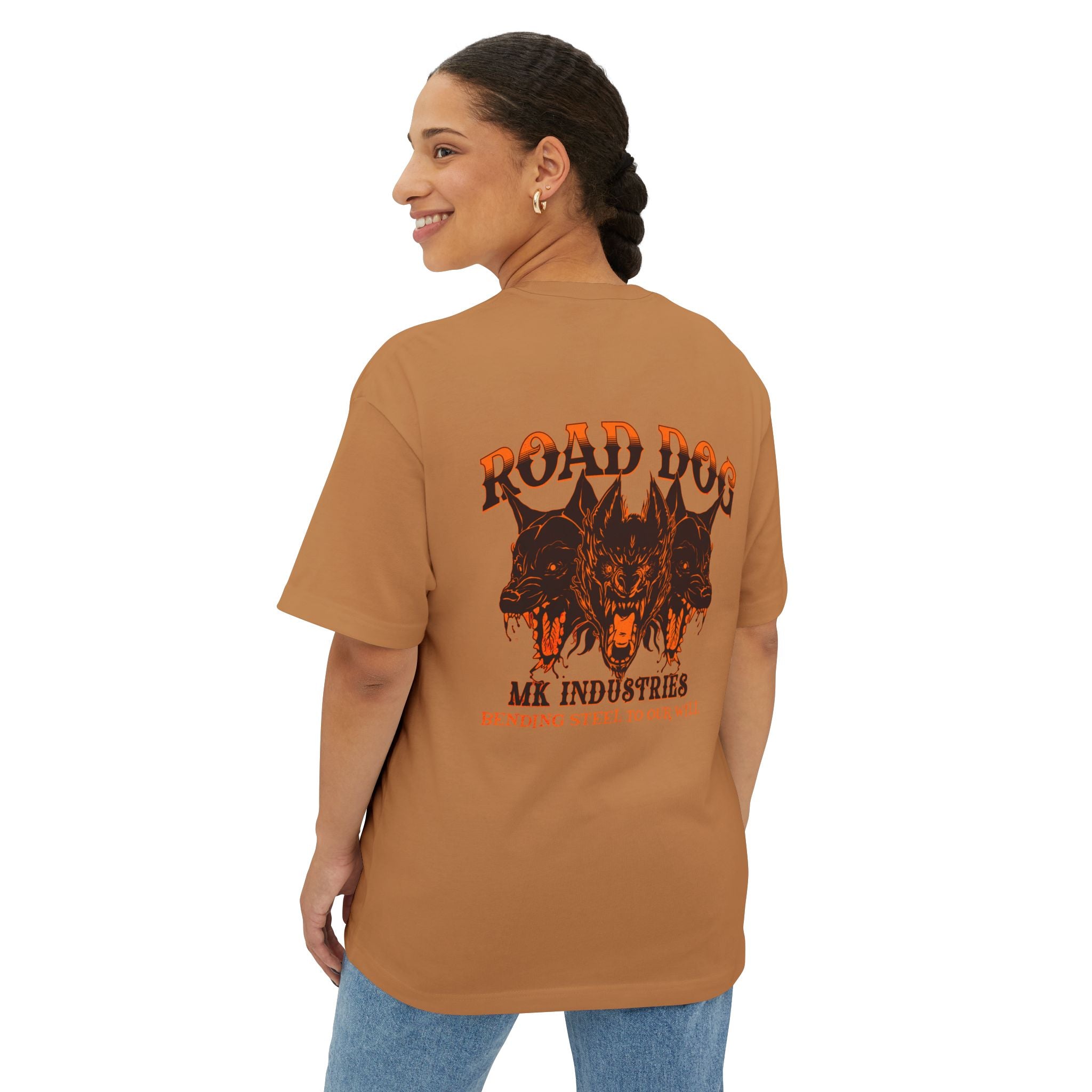 Road Dog 3 - Unisex Oversized Boxy Tee
