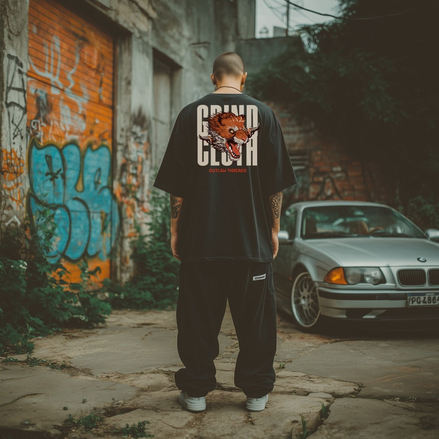 Vintage Tiger Graphic Pocket T-Shirt — Outlaw Threads