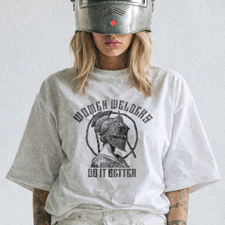 Women Welder Short Sleeve Comfort Colors