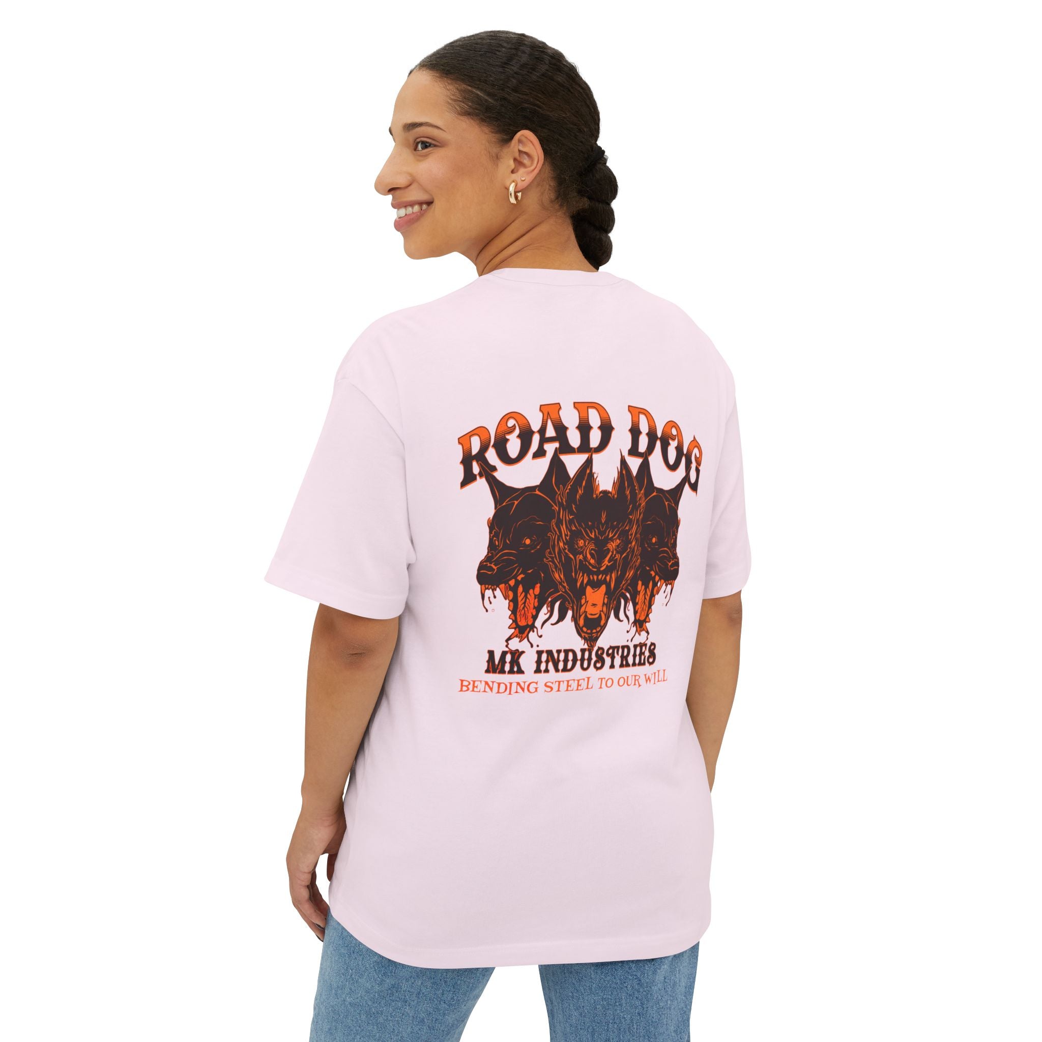 Road Dog 3 - Unisex Oversized Boxy Tee